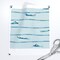 Blue Water Sports Swimmer Athlete Triathlon Pool Custom Removable Wallpaper by Spoonflower Peel & Stick Wallpaper 2FT Wide